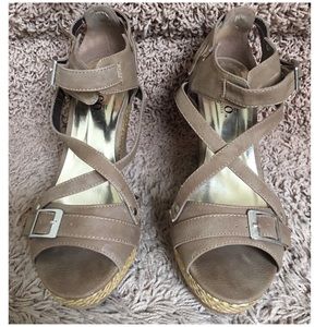 Bucco wedge sandals